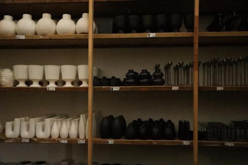 Decor warehouse shelving