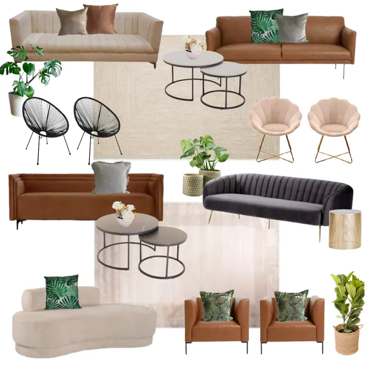 The O Company lounge furniture mood board