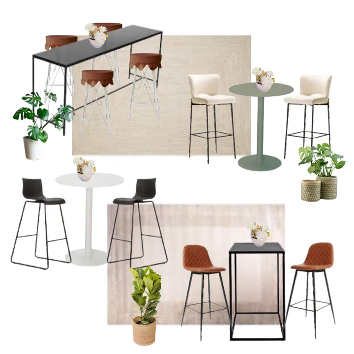 The O Company seating and table mood board