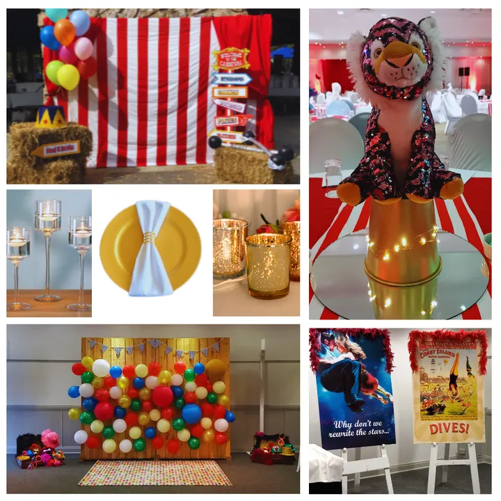 The O Company carnival event mood board